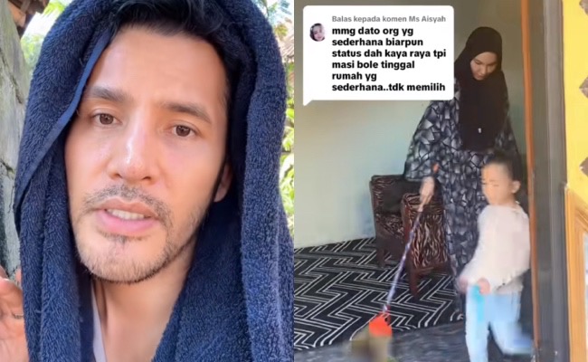 Aliff Syukri Dipuji Tak Kekok Tidur Rumah ‘Bik Tudung’