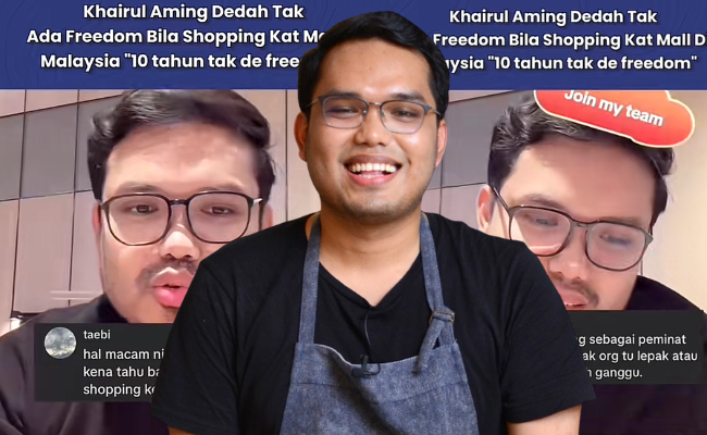 Khairul Aming Lebih Tenang Pergi ‘Shopping Mall’ Luar Negara