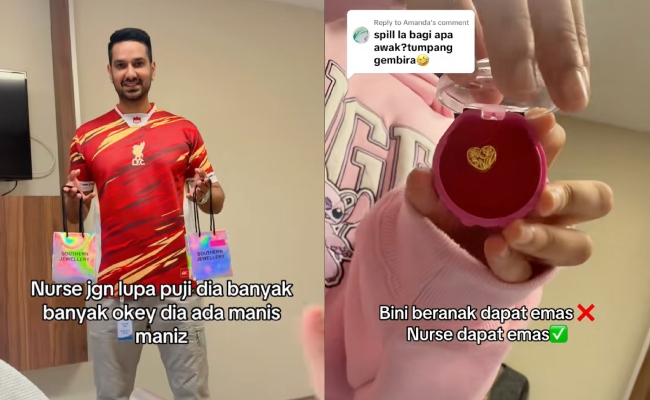 Jaga Shaniena Natasya & Bayi, Suami Beri ‘Nurse’ Loket Emas 