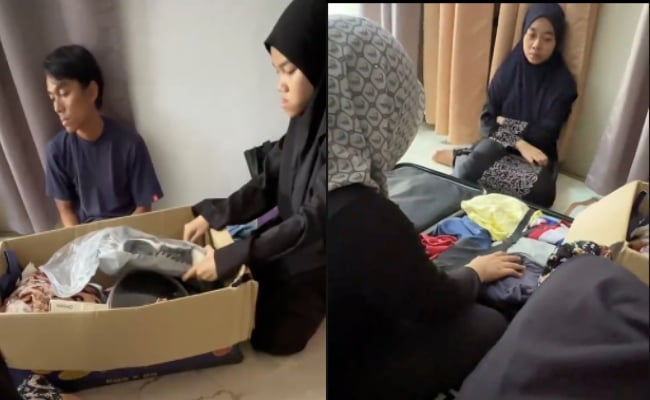 [VIDEO] Pandangan Kosong Keluarga Kemas Barang Arwah Fakhrul Arif Undang Sebak