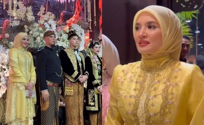 Fazura Bak Puteri Raja, Busana Kuning Naikkan Seri