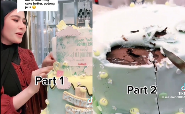 [VIDEO] Madammu Ditegur Membazir Buang Kek RM2,000 – ‘Untuk Perhiasan Je’