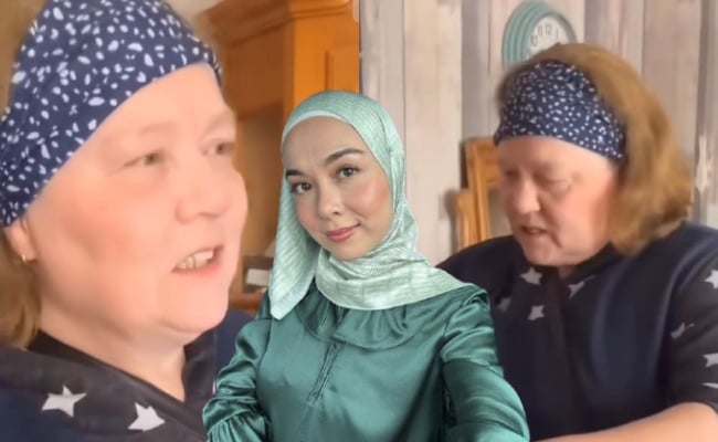 [VIDEO] Ibu Siti Saleha Dipuji Cantik – ‘Patut Lah Anak Dia Lawa’