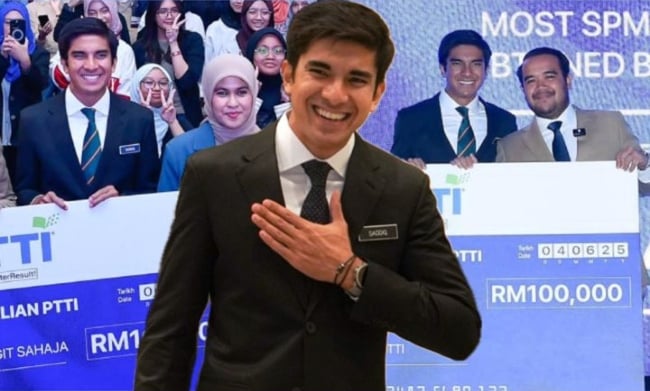 Syed Saddiq Suntik Semangat SPM, PTTI Sumbang RM100,000 Bantu Pelajar Muar