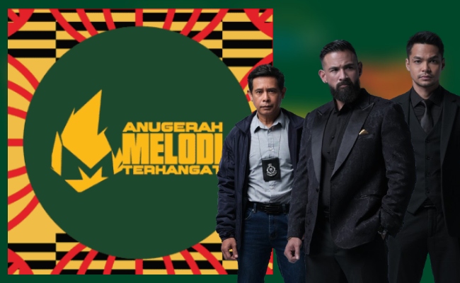 Tiga Hero ‘Blood Brothers: Bara Naga’ Berentap, Ungguli Kategori ‘Selebriti Maskulin Terhangat’ Di AMT2025