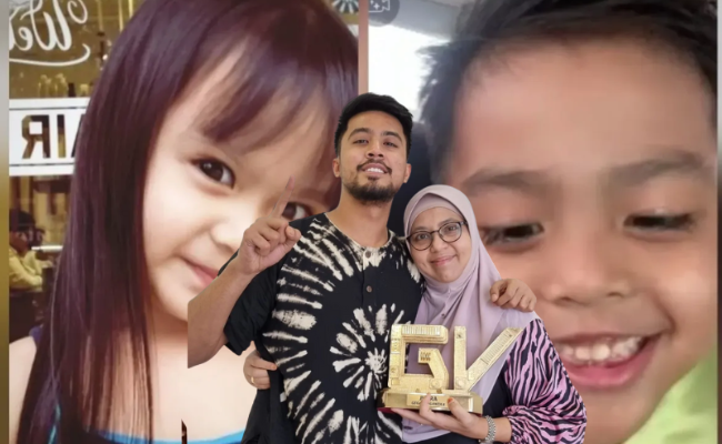 Ibu Aliff Aziz Titip Ucapan ‘Birthday’ Untuk Ayden & Ara – ‘Cucunda Berdua Penyambung Keturunan Kami’