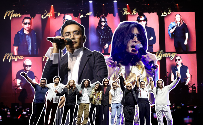 Satu Malam Dua Kumpulan Lagenda, Konsert Slam X Exists ‘Our Journey’ Penuh Magis!