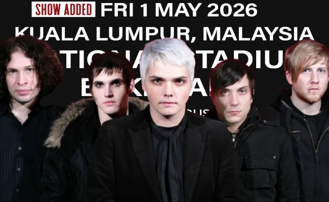 Konsert Hari Pertama My Chemical Romance ‘Sold Out’ Dalam 90 Minit, Penganjur Umum Hari Kedua