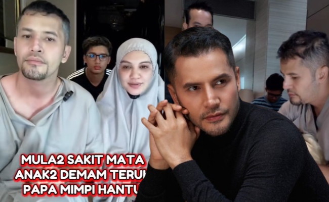 Aliff Syukri Mimpi Hantu Menakutkan Sebelum Badan Penuh Ruam Merah