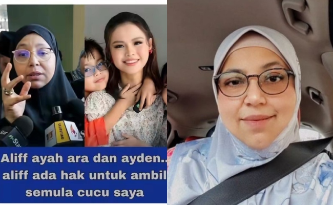 Didakwa Gesa Anak Ambil Semula Hak Penjagaan Kedua Cucu, Ibu Aliff Aziz Titip Pesanan Buat Penabur Fitnah