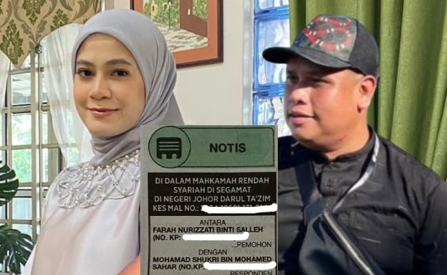Fara Salleh ‘Upload’ Notis Terpapar Di Akhbar, Mahkamah Minta Shuk Sahar Hadir