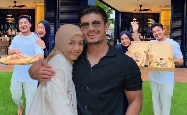 [VIDEO] Hafiz Mahamad & Isteri Buat Piza Bukan Untuk Tumpang Populariti Sesiapa – ‘Kami Nak Belajar, Aina Pun Suka Makan’