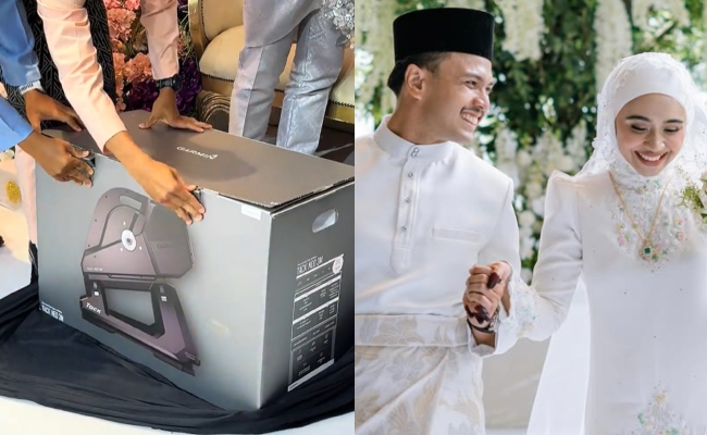 [VIDEO] Sir Uzairi Terima Hadiah Kahwin ‘Special’ Dari Keluarga MC Plus – ‘Selepas Ini Kayuh Di Rumah Je’ 