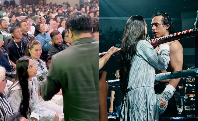[VIDEO] Ameera Khan & Keluarga Turun Padang Sokong ‘Boxing’ Di Jakarta, Jefri Nichol Tewas Dengan El Rumi