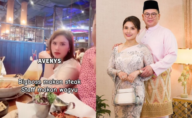 Aleeya Zailan & Suami Tak Berkira Belanja Staf Makan Mahal – ‘Kalau Tak Nak Bagi Makan Lobster, Jangan Bawa’
