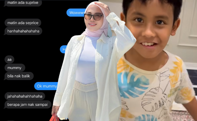 Watie Hanifiah Terhibur Dengan Gelagat Matin Suka Buat ‘Suprise’ – ‘Copy Paste Perangai Daddy, Romantik’