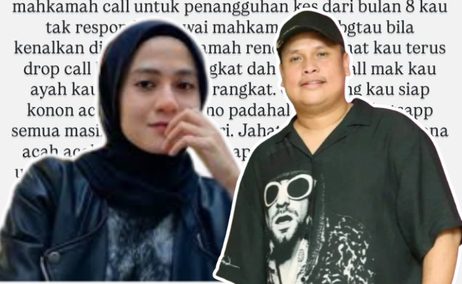 Fara Salleh Dakwa Shuk & ‘Family’ Abaikan Panggilan Telefon Mahkamah – ‘Jahatnya Keluarga Ini’