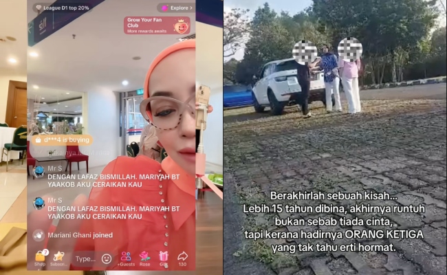 Mak Cik Kemboja Diceraikan Suami Secara ‘Live’, 200 Mata Jadi Saksi – ‘Lima Kali Dia Tulis Lafaz’