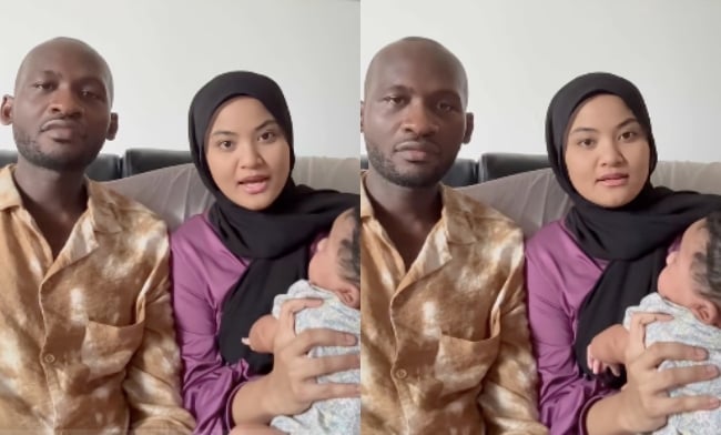 [VIDEO] ‘Kami Tak Kisah Warna Kulit Anak Hitam Atau Putih’ – Fila Amir & Suami Bidas Netizen Pertikai Rupa Zuriat