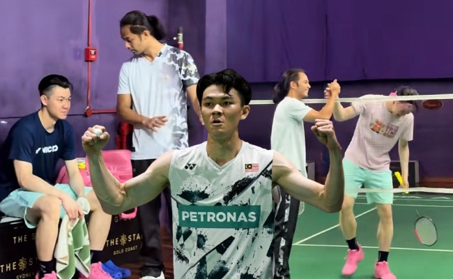 [VIDEO] Hairul Azreen Kongsi Kaki Lee Zi Jia Sudah Sembuh, Netizen Luah Rasa Rindu