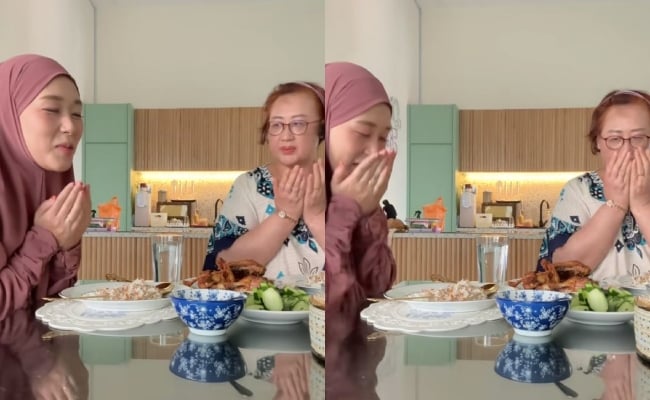 [VIDEO] Ibu Maryam Younarae Tadah Tangan Masa Doa Makan – ‘Perbuatan Lebih Bermakna Daripada Percakapan’