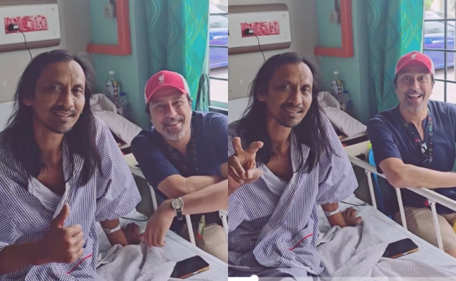 [VIDEO] Bront Palarae, Yusof Haslam & A.Galak, Antara Rakan Artis Lawat Soffi Jikan Di Hospital