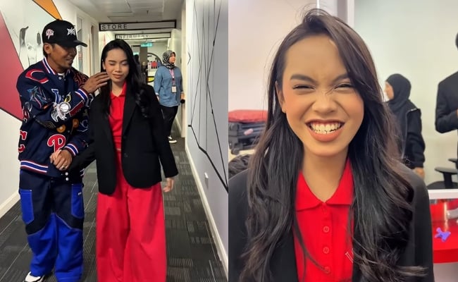 [VIDEO] Comel.. Talita ‘Blushing’ Dapat Jumpa Merqeen