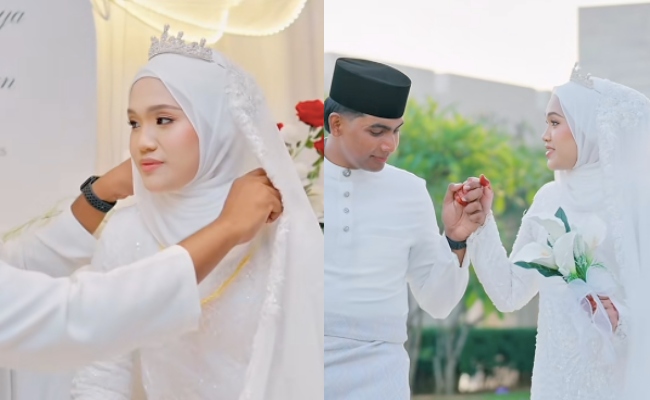 [VIDEO] Netizen Terbeliak Mata Tengok Pengantin Perempuan Terima Mas Kahwin 88 Gram Emas – ‘Nilai Cecah RM45K’
