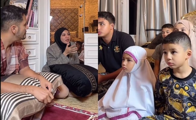 Aliff Syukri & Shahida Pesan Anak-Anak Jangan Bermegah & Rajin Menyimpan – ‘Tak Mustahil Abah Akan Susah Satu Hari Nanti’
