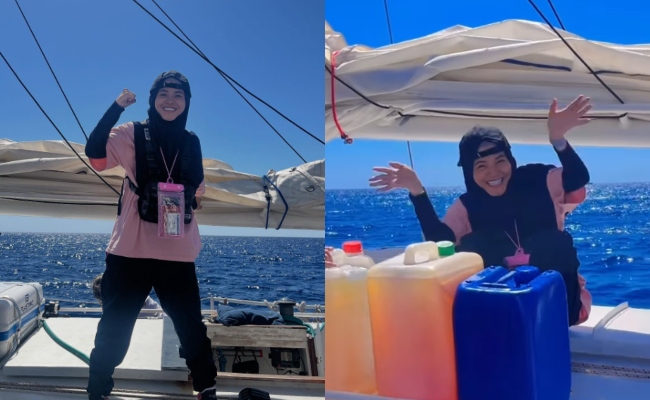 Ardell Aryana Kembali Sihat, Semangat Nak Teruskan Misi Kemanusiaan Global Sumud Flotilla