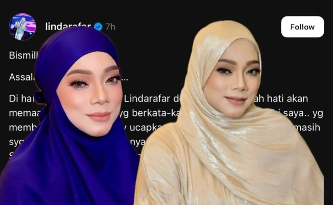 ‘Saya Memaafkan Sesiapa Sahaja Yang Berkata Buruk Terhadap Diri Saya’ – Linda Rafar