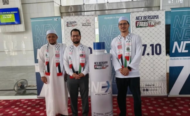 Fattah Amin Gerak Kempen NEX Bersama Palestin, Sasar Kutipan Dana Sebanyak RM250,000