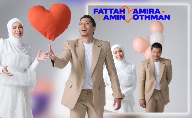 Satu Malaysia Dijemput Saksikan Majlis Pernikahan Fattah Amin & Amira Othman, Hadiahkan 10 Dokumentari Eksklusif Buat Peminat