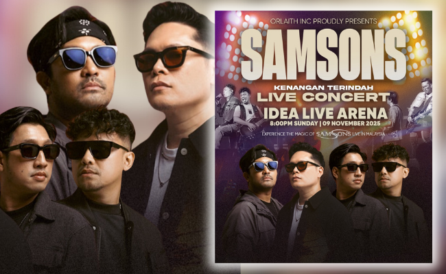 ‘Samsons Live In Malaysia – Kenangan Terindah’ Bakal Jadi Malam Penuh Magis, Banyak Kejutan Menanti Peminat!
