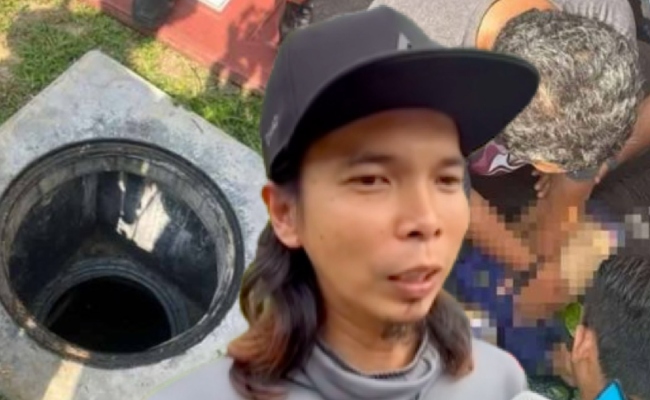 ‘Keadaan Gelap Tapi Saya Rasa Terang’ – Lelaki Kongsi Pengalaman Selam Lubang Kumbahan Selamatkan Adik Fattah