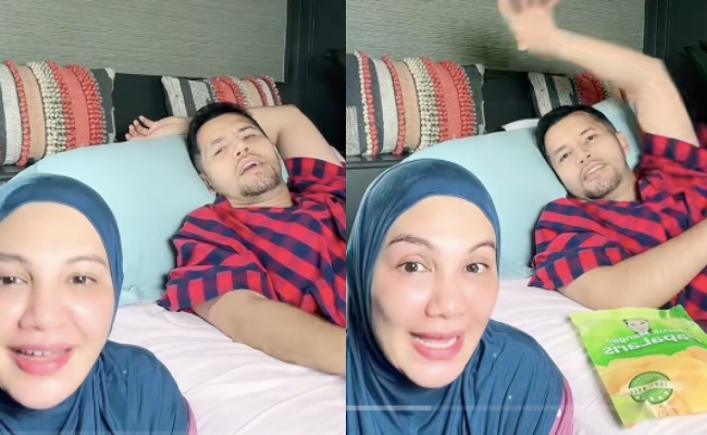 [VIDEO] ‘Penat Saya Jual Jeruk, Suami Baru Awak Pula Kaya’ – Aliff Syukri Usik Isteri Soal Harta
