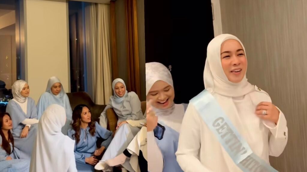 [VIDEO] ‘Lama Simpan Rahsia’- Rakan Kongsi Momen ‘Bachelorette Party’ Amira Othman
