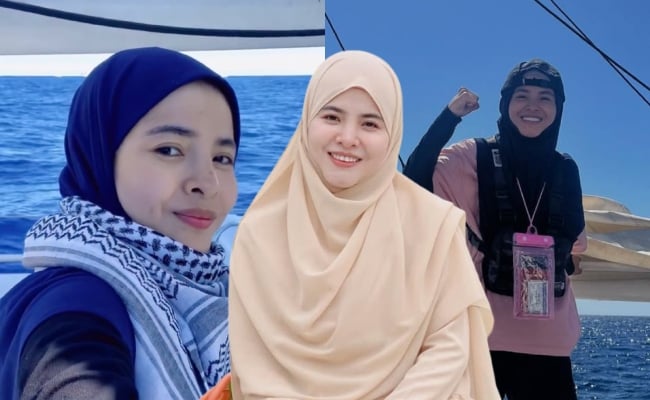 [VIDEO] Ardell Aryana Kongsi Cara Berwuduk & Sembahyang Sepanjang Pelayaran Misi Kemanusiaan – ‘Ombak Tinggi Sekalipun Tetap Kena Solat’