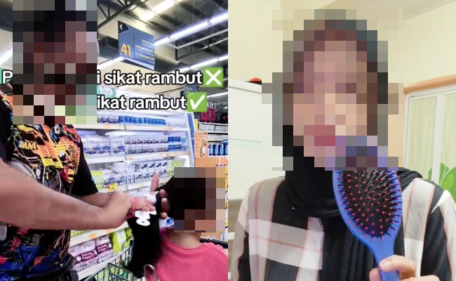 Tular Video Sikat Rambut Anak Di Pasar Raya, Wanita Tampil Beri Penjelasan – ‘Saya Beli, Tapi Kalau Was-Was Basuhlah’
