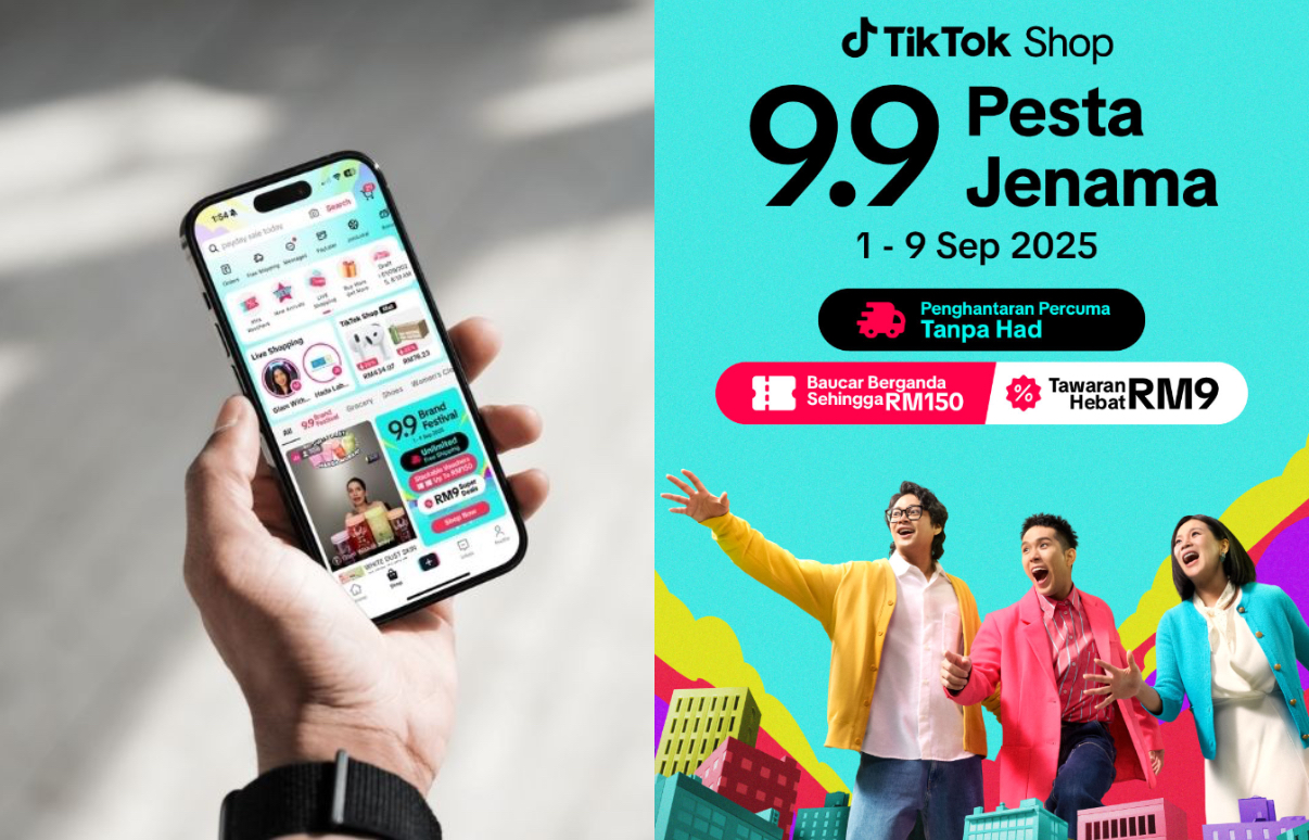 TikTok Shop 9.9 Pesta Jenama Kembali Dengan RM9 Deals & Artis Popular Turun Padang!