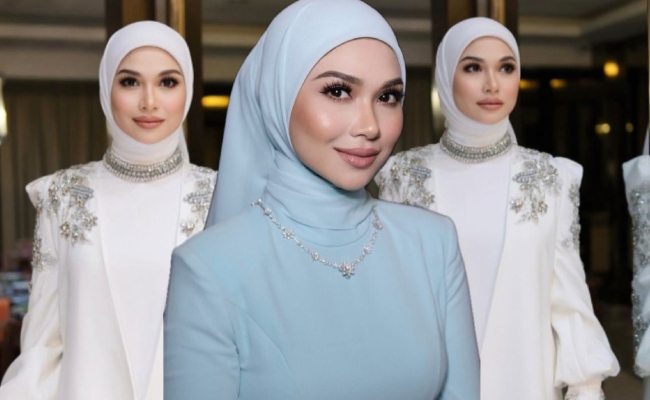 Sekali Lagi! Anzalna Terlupa Majlis Kahwin Amira Othman & Fattah Amin, Syukur Sempat Sampai- ‘Minta Maaf Pengantin, Saya Pakai Baju Putih’