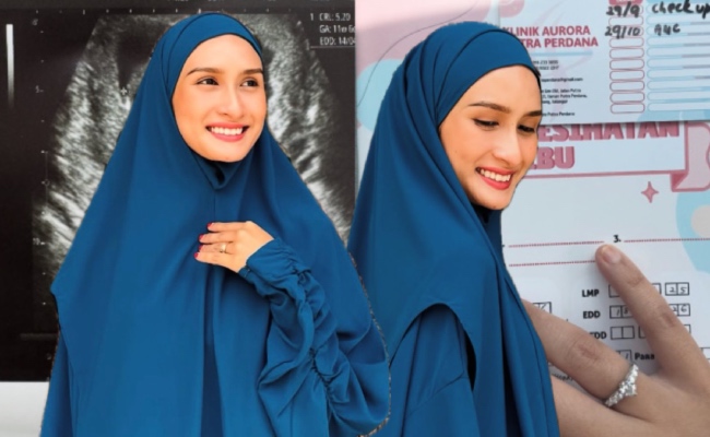 Neera Azizi Bunting Pelamin, Umum Hamil Anak Pertama