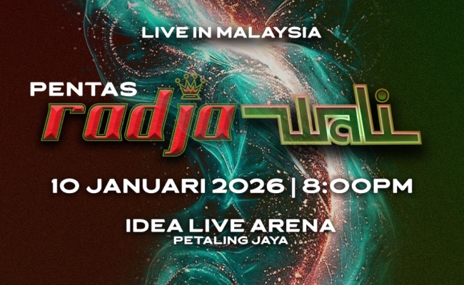 Dua Legenda Satu Pentas! Radja & Wali Gegar Kuala Lumpur Awal Tahun Depan