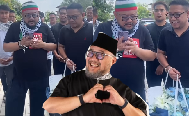 Afdlin Shauki Hadiahkan Jambangan Bunga Kepada Kakitangan Kedutaan Turkiye, Tanda Terima Kasih