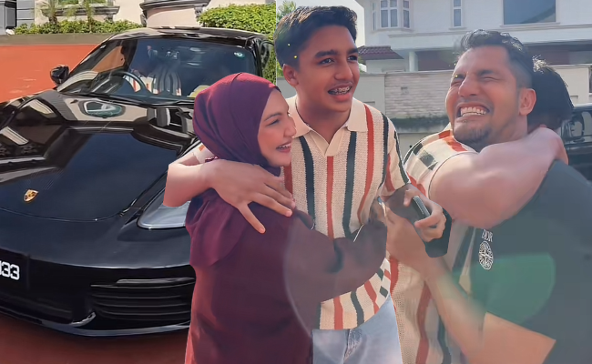 [VIDEO] Aliff Syukri & Isteri Hadiahkan Porsche Kepada Ammar Ahyan – ‘Solat Jangan Tinggal’ 