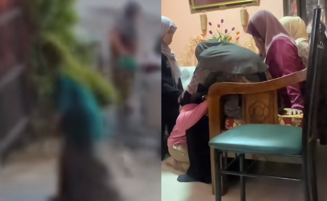 Mak Cik ‘Blower’ & Mak Cik Tudung Hijau Berdamai