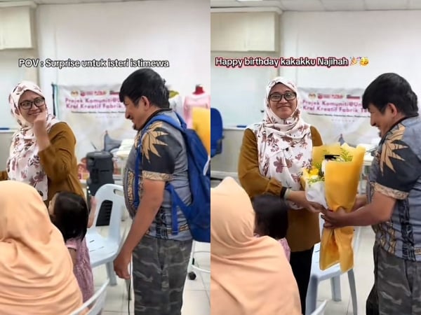 [VIDEO] Momen Kejutan Hari Lahir Pasangan OKU Buat Ramai Terharu, Bukti Kasih Sayang Tak Kenal Erti Kekurangan
