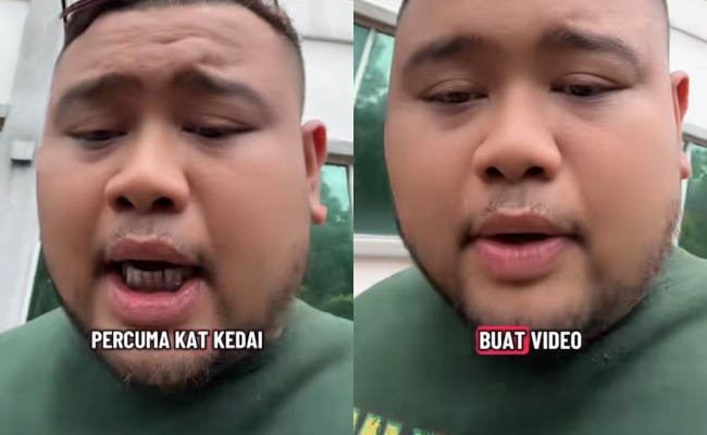 [VIDEO] Individu Berang Pempengaruh Minta Makan Percuma, Siap Bawa Keluarga – ‘Khairul Aming Pun Bayar’