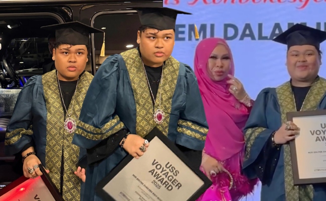 Cik B Sarung Jubah Graduasi, Syukur Terima Anugerah
