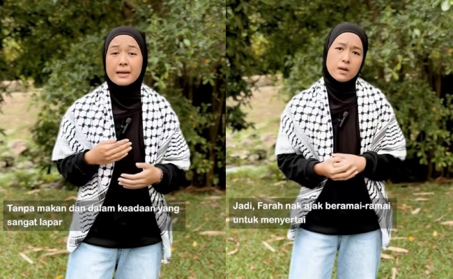 Farah Lee Minta Izin Suami Mahu Sertai Misi Kemanusiaan Lagi – ‘Belum Sampai Malaysia’